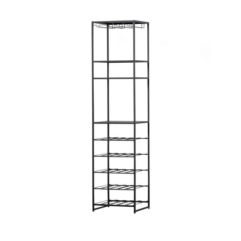 WINE RACK METAL RAGE 180 - CABINETS, SHELVES